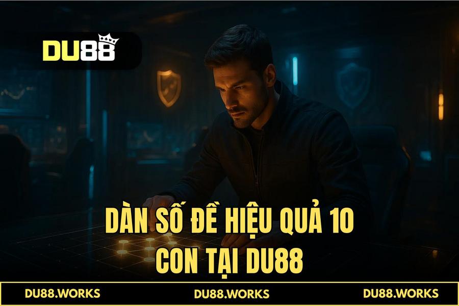 Giải mã sức hút và tỷ lệ trả thưởng 1 ăn 99 cực cao của 'dàn số đề hiệu quả 10 con' tại DU88